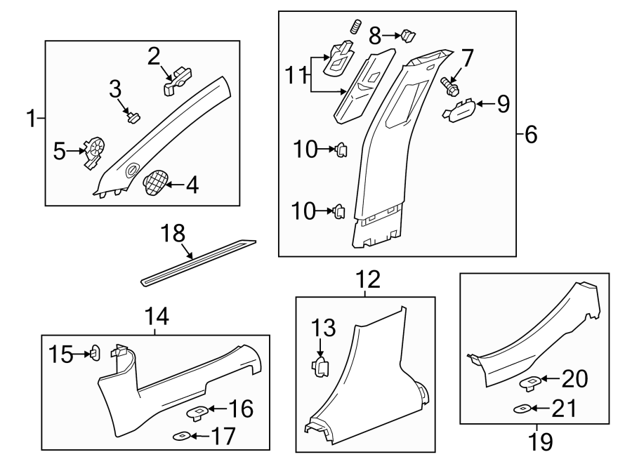 Chevrolet Malibu Limited Door Sill Plate Front Titanium