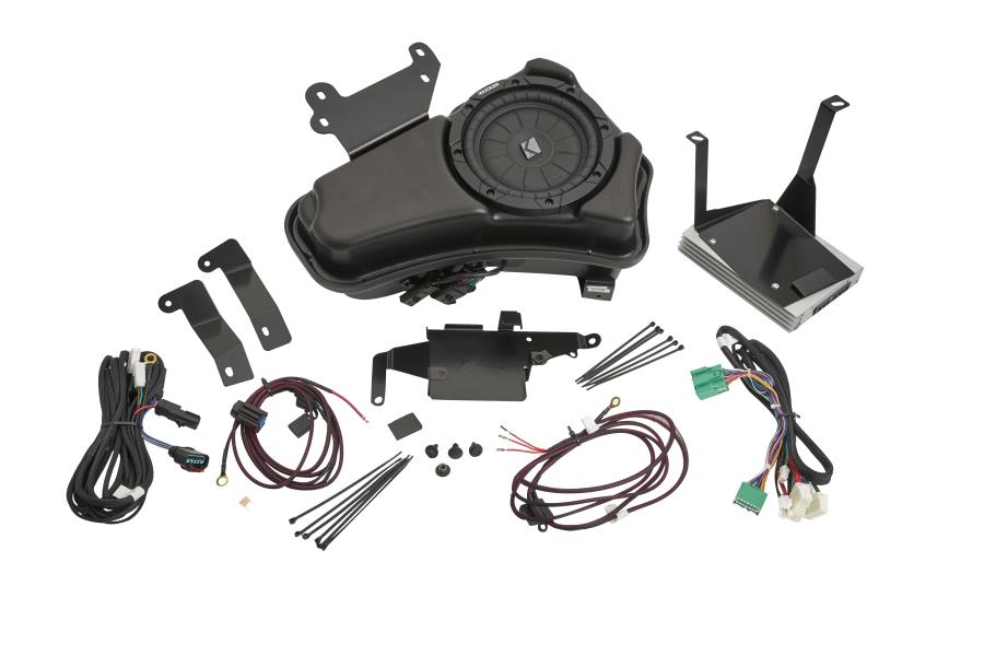 Chevrolet Suburban 200-watt subwoofer and audio amplifier kit by kicker ...