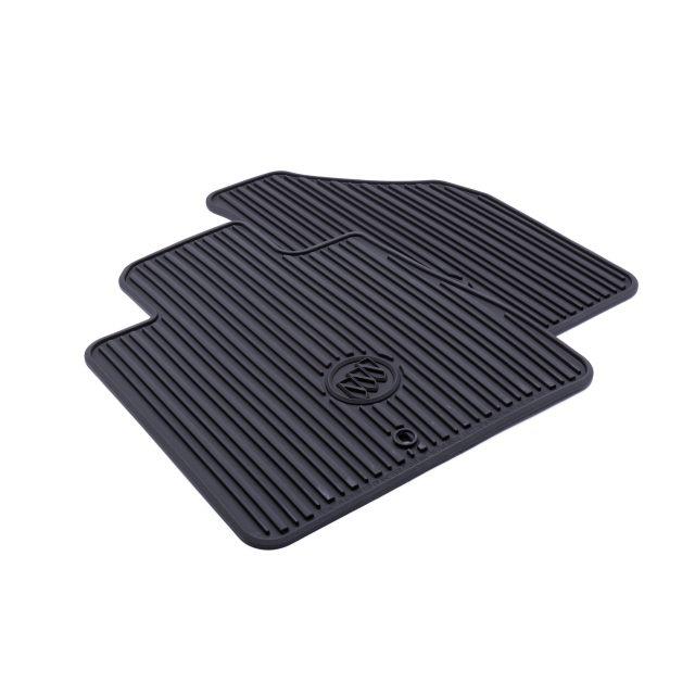 Buick Enclave Front AllWeather Floor Mats in Ebony with Buick Logo