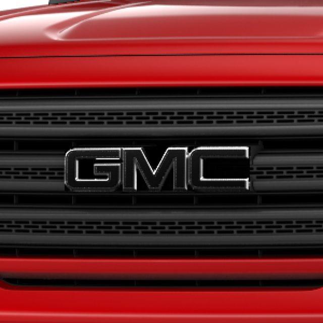 2019 GMC Canyon Front and Rear GMC Emblem in Black 84380554 GM