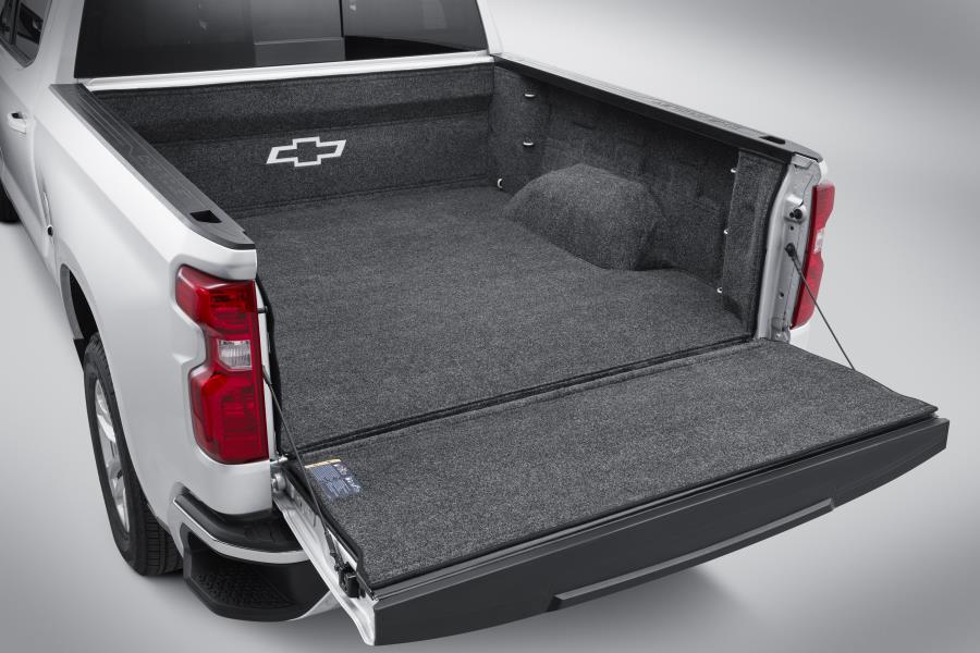 2020 Chevrolet Silverado 1500 Standard Bed Bed Rug with Bowtie Logo ...