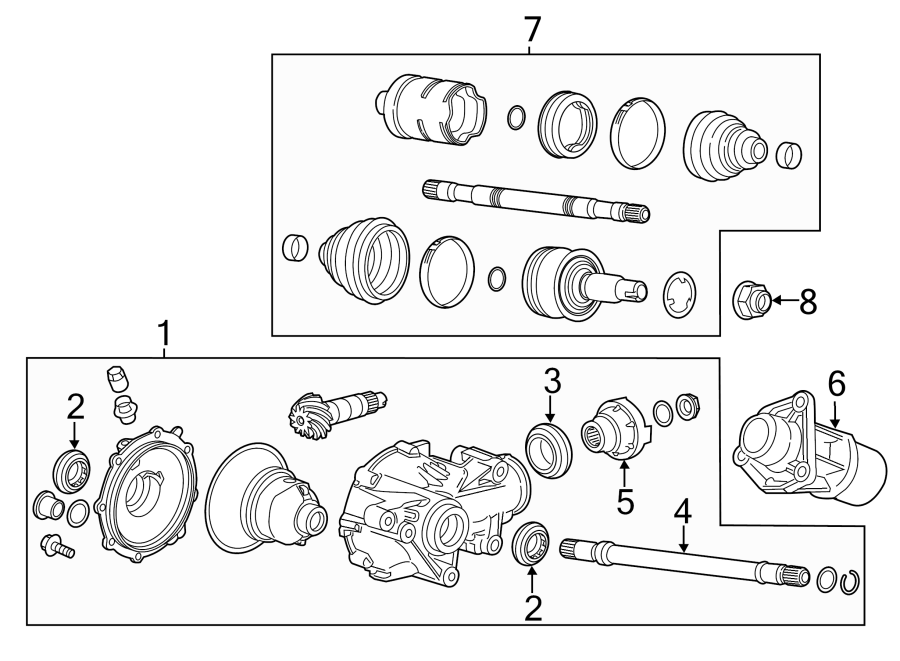 2005 Chevy Equinox Rear Suspension Diagram