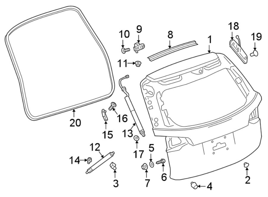 Gmc Terrain Parts Diagram