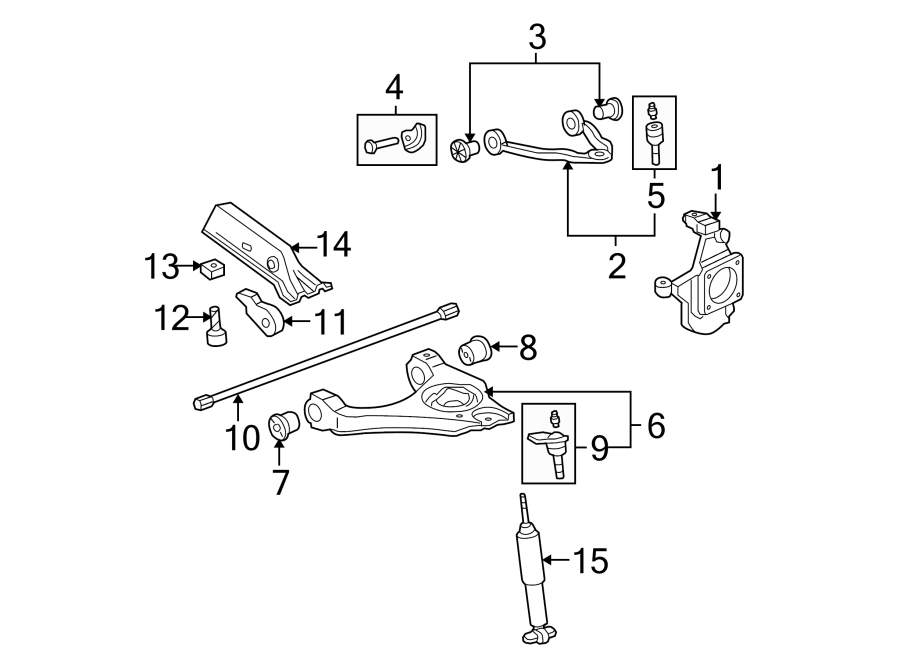 Chevy Suburban Suspension Diagram