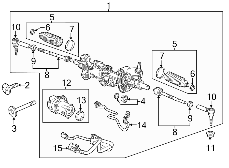 Chevrolet Silverado 1500 Motor kit. Power steering assist motor. Electric power steering motor