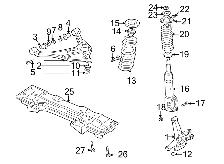 Silverado Front Suspension Diagram 8672