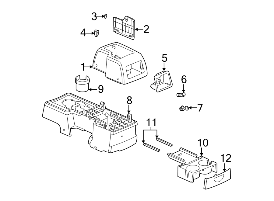 Saturn Vue 12 volt accessory power outlet (front, rear, upper, lower