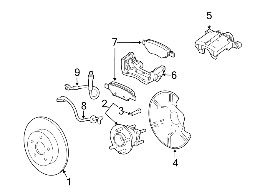 Saturn Vue Wheel Bearing and Hub Assembly (Rear) 19206600 GM Parts