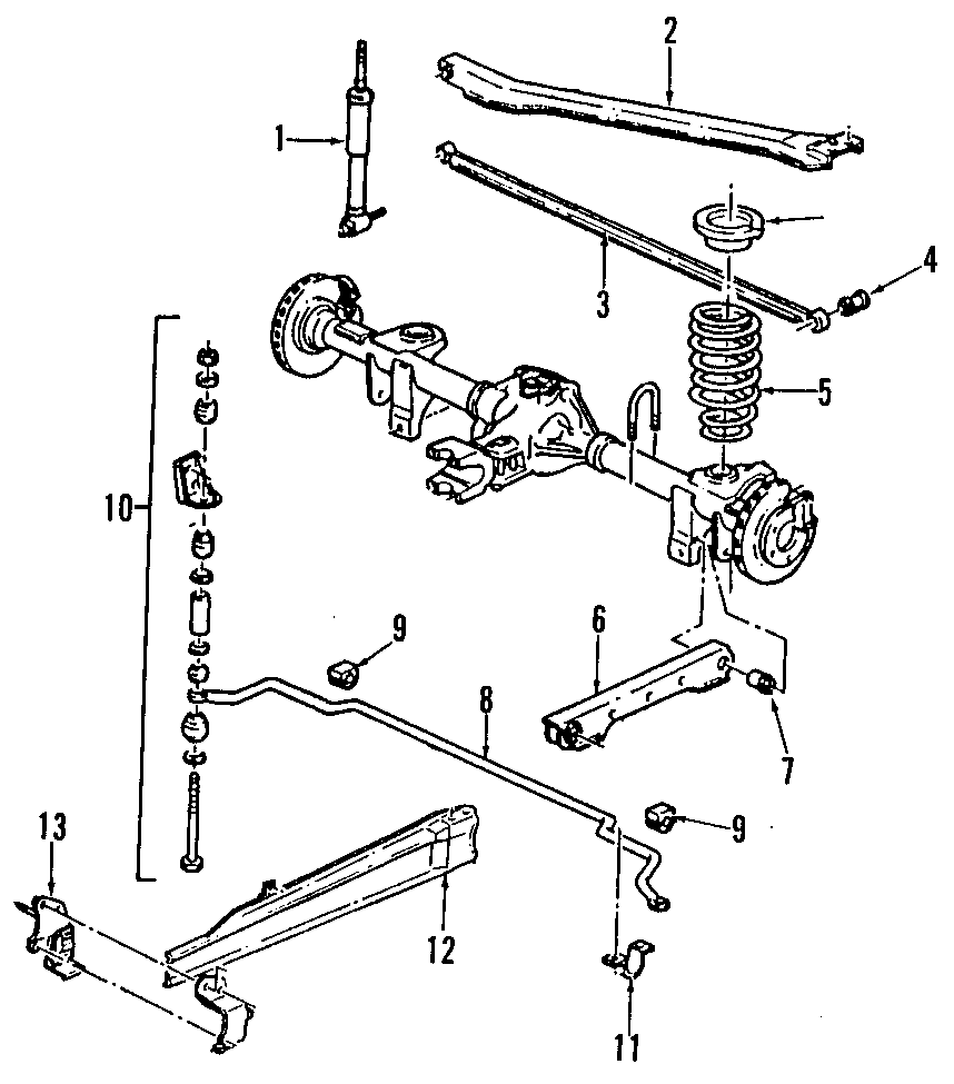 Pontiac Firebird Parts List