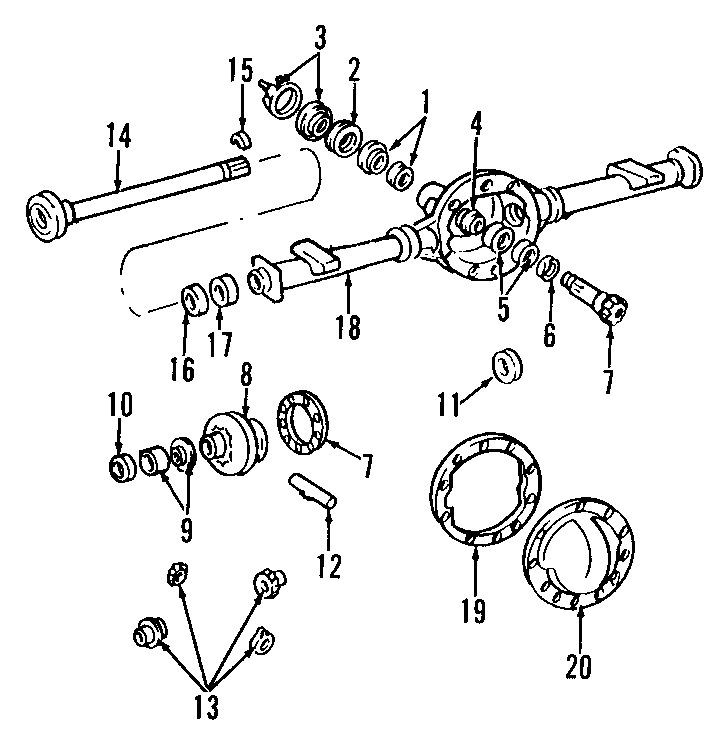 Rear End Envoy Schematic